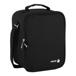 Fagor Tappy Sac isotherme porte-repas noir semi-rigide 17,5 x 17 x 24,5 cm