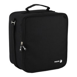 Fagor Tappy Max Sac isotherme repas noir semi-rigide 20x14.5x26 cm + 2 boîtes hermétiques