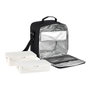 Fagor Tappy Max Sac isotherme repas noir semi-rigide 20x14.5x26 cm + 2 boîtes hermétiques