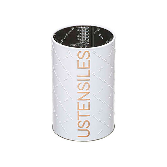 Pot pour ustensiles de cuisine 5five Simply Smart Scandi Métal 11 x 17,5 x 11 cm Pot pour ustensiles de cuisine 5five Simply Smart Scandi Métal 11 x 17,5 x 11 cm