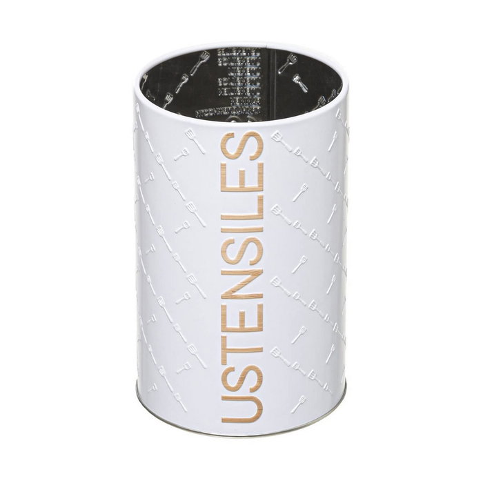 Pot pour ustensiles de cuisine 5five Simply Smart Scandi Métal 11 x 17,5 x 11 cm Pot pour ustensiles de cuisine 5five Simply Smart Scandi Métal 11 x 17,5 x 11 cm