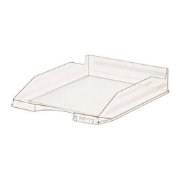 Faibo Bandeja de sobremesa Faibo 93 cristal apilable 350 x 250 x 65 mm