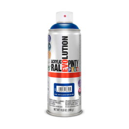Pinty Plus Peinture acrylique spray Evolution RAL 5010 bleu genciana 520 cc