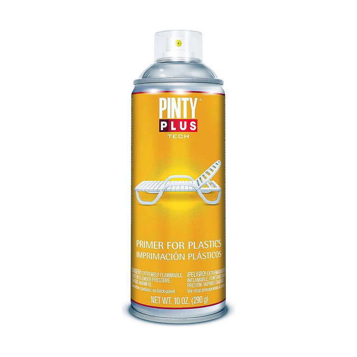 Peinture en spray Pintyplus Tech I199 Plastique Apprêt Transparent 400 ml Peinture en spray Pintyplus Tech I199 Plastique Apprêt Transparent 400 ml