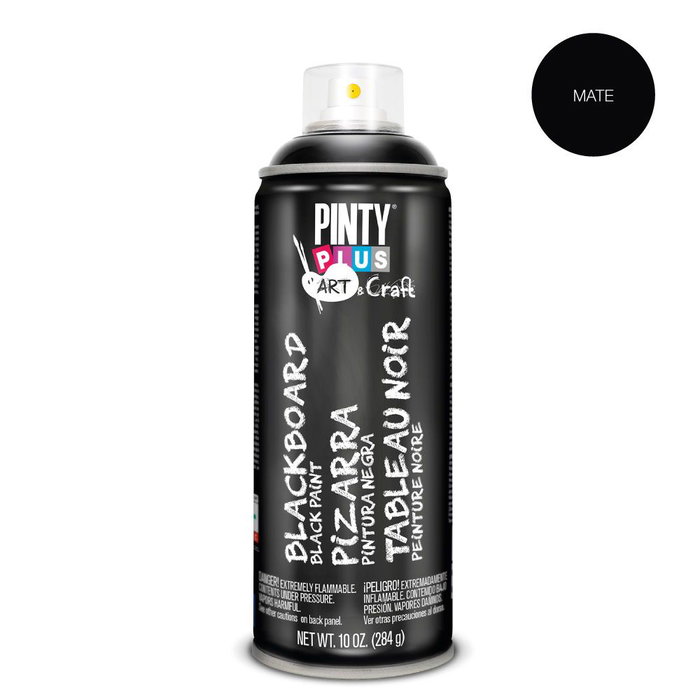 Peinture en spray Pintyplus Art & Craft Ardoise Noir 400 ml Peinture en spray Pintyplus Art & Craft Ardoise Noir 400 ml