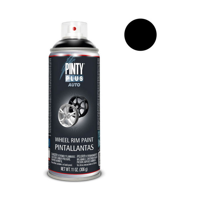 Peinture en spray Pintyplus Auto L104 Jante 400 ml Noir Peinture en spray Pintyplus Auto L104 Jante 400 ml Noir