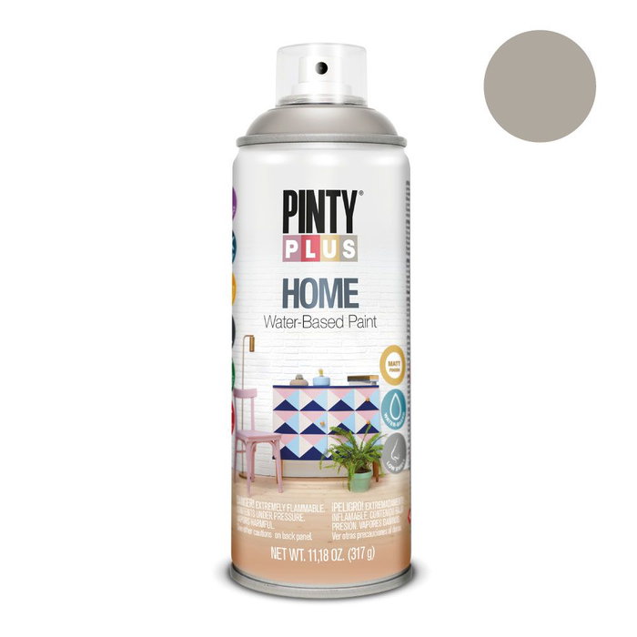 Pintyplus Peinture en spray Home HM115 400 ml Taupe Pintyplus Peinture en spray Home HM115 400 ml Taupe