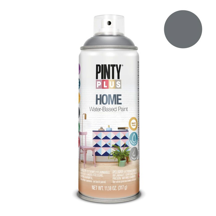 Pintyplus Peinture en spray Home HM418 400 ml Thundercloud Grey Pintyplus Peinture en spray Home HM418 400 ml Thundercloud Grey