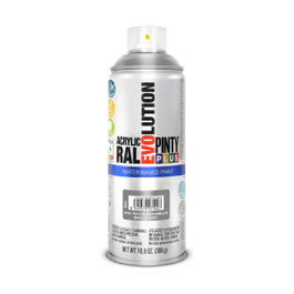 Pinty Plus Peinture acrylique spray evolution water-based 520 cc ral 7012 gris basalto