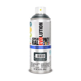Pinty Plus Peinture acrylique spray Evolution water-based 520 cc RAL 7016 gris anthracite