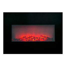 Classic Fire Cheminée LED Memphis 1800 W 66 x 13 x 46 cm avec télécommande - Noir