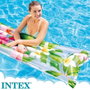 Intex Colchoneta 5 tubos Fashion, tapis de jeu gonflable pour enfants 183 x 69 cm, 3 coloris PVC - Modèles Surtidos
