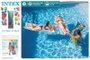 Intex Colchoneta 5 tubos Fashion, tapis de jeu gonflable pour enfants 183 x 69 cm, 3 coloris PVC - Modèles Surtidos