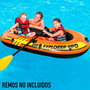 Intex Explorer Pro 200, Bateau Gonflable 196 x 102 x 33 cm, Pour 2 Personnes, Recommandé à Partir de 6 Ans, PVC