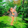 Gardena Douche de jardin grand pommeau avec jet de douche enfichable