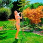 Gardena Douche de jardin trio sur trépied 220 cm flexible extractible