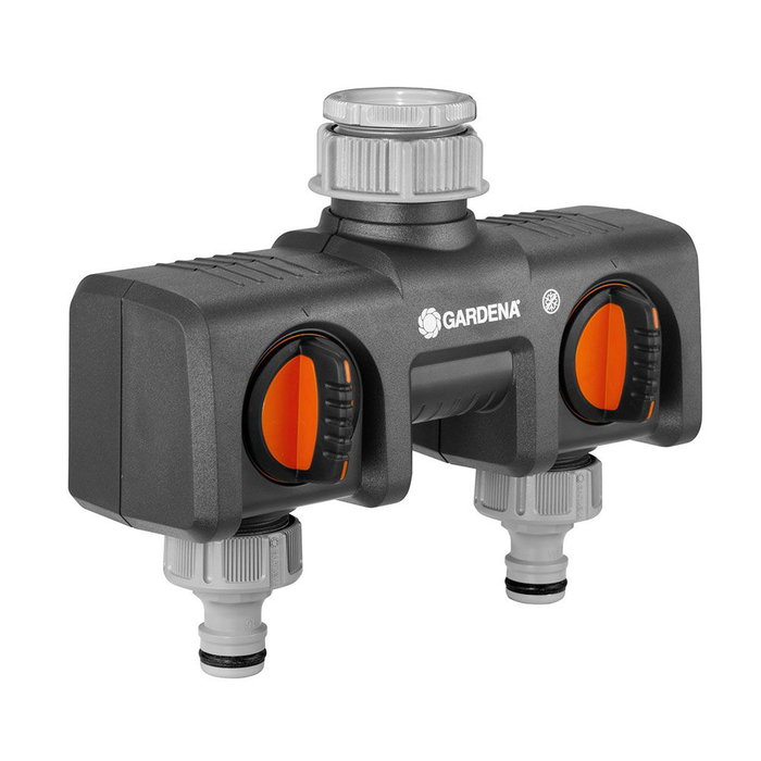 Gardena Sélecteur d'arrosage 2 voies 8193-20 Double 3/4 inch