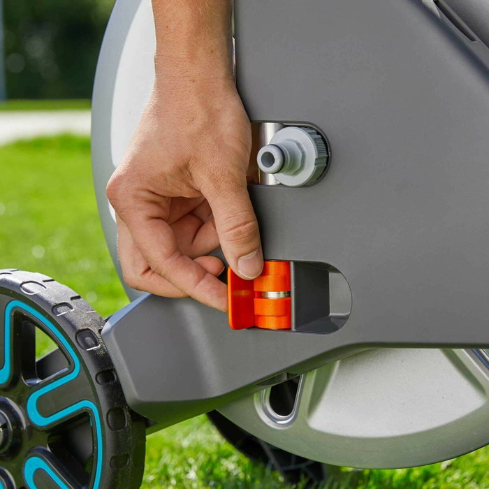 Gardena CleverRoll M Charriot à tuyaux avec tuyau 25m 15mm