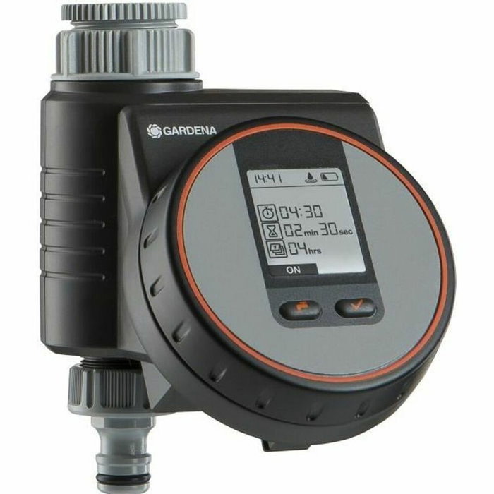 Gardena Programmateur d'arrosage Flex LCD Noir/Gris