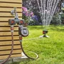 Gardena Programmateur d'arrosage automatique Flex LCD avec sonde, durée de 1 sec à 99 min, fréquence réglable, pression 0.5-12 bar, filetages 26.5 et 33.3 mm