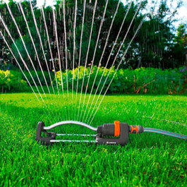 Gardena Arroseur Oscillant Aqua S Polypropylène Métal 90 à 220m² [E3-74370]