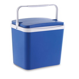 Campos Glacière portable 24 L camping bleu/blanc 39x29x37 cm