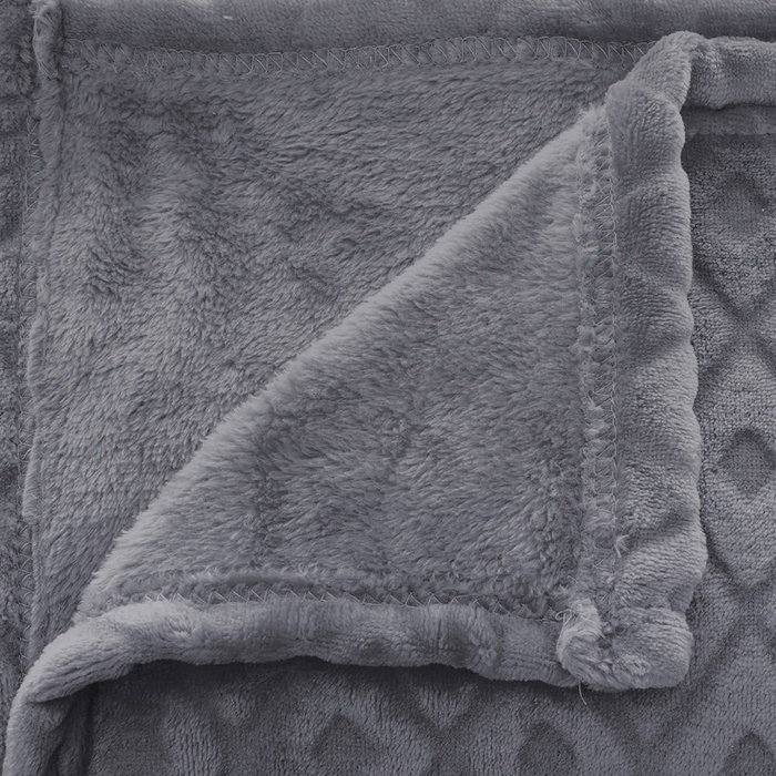 Couverture Atmosphera Plaid Winter Rhombus Gris (230 x 180 cm) Couverture Atmosphera Plaid Winter Rhombus Gris (230 x 180 cm)