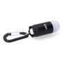 Edm Nanokey Lampe de poche porte-clés LED avec mousqueton 0.5W 40 lumens 3xLR44 incluse Couleurs assorties