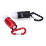 Edm Nanokey Lampe de poche porte-clés LED avec mousqueton 0.5W 40 lumens 3xLR44 incluse Couleurs assorties