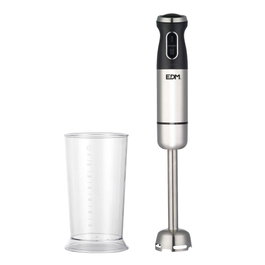 Edm Batteur à main 800W 2 vitesses + Turbo Bol 700ml Inox Ergonomique