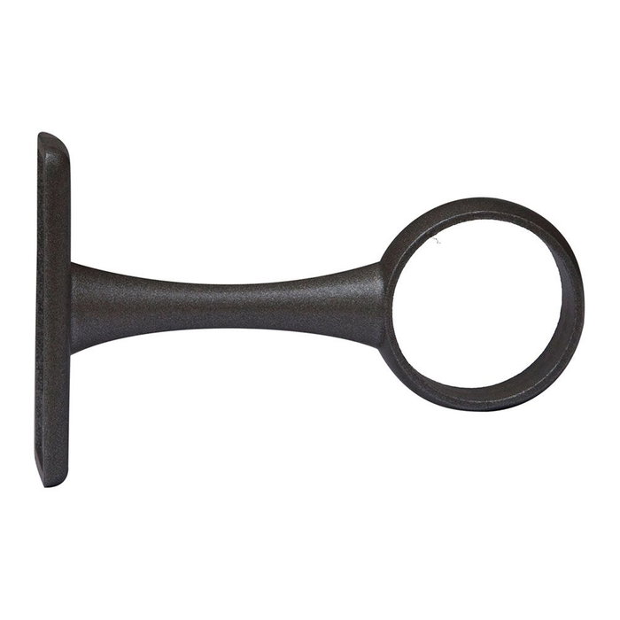 Support de tringle de penderie Stor Planet Gris Satiné Ø 1,9 cm Central Support de tringle de penderie Stor Planet Gris Satiné Ø 1,9 cm Central