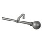 Cintacor Stor Planet Kit barre à rideau extensible gris plomb 160-300 cm diamètre 16/19 mm satiné