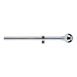 Stor Planet Kit tringle à rideau extensible chrome 110 - 200 cm