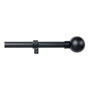 Cintacor - Stor Planet Kit tringle à rideau extensible noir 110 - 200 cm