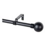 Stor Planet Kit barre à rideau noire extensible 110-200 cm finition satinée Cintacor