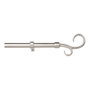 Stor Planet Kit barre à rideau extensible argent satiné 160-300 cm de diamètre 19-16 mm