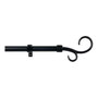 Cintacor - Stor Planet Kit barre à rideau extensible noir 110 - 200 cm