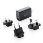 Adaptateur Prise Universelle de Voyage Philips Noir 30 W