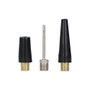 Dunlop Compresseur d'air métallique 12V 100psi/7bar avec manguera 1,5m et 3 buses