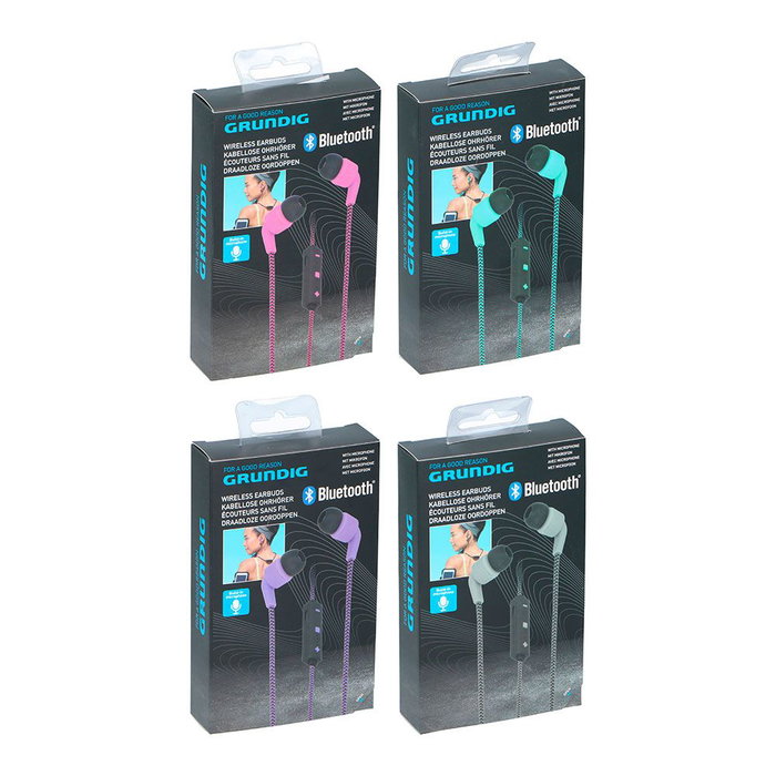 Dunlop Écouteurs de Sport Bluetooth avec Microphone