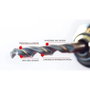 Perceuse à métaux Fischer f3 hss-r din Ø 11,5 MM (5 Unités)