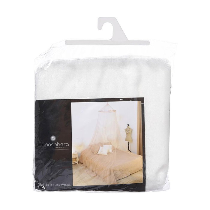 Moustiquaire Atmosphera Lit Blanc Ø 60 x 250 cm