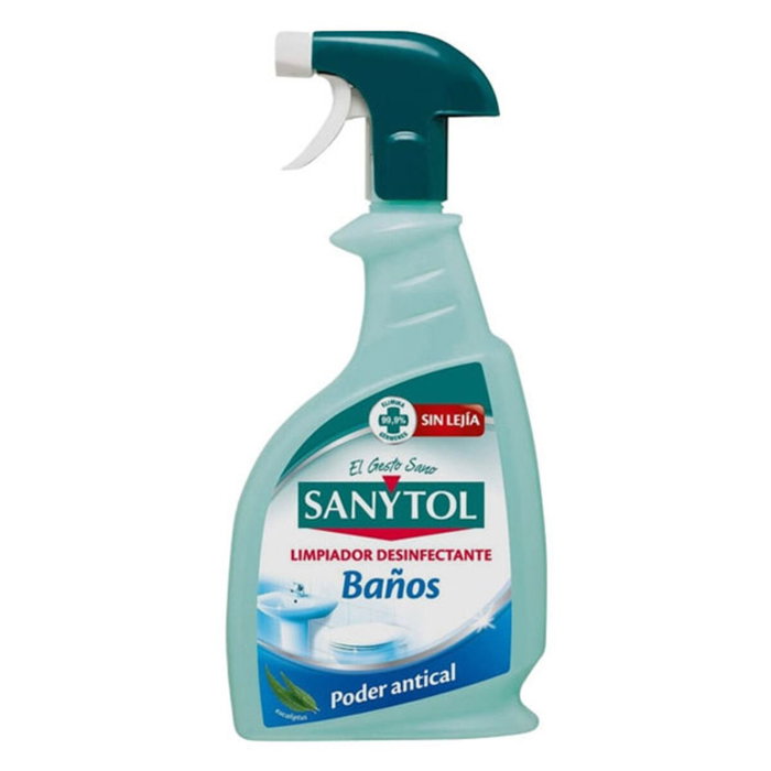 Sanytol Nettoyant Désinfectant Anti-calcaire Salles de Bains 750 ml