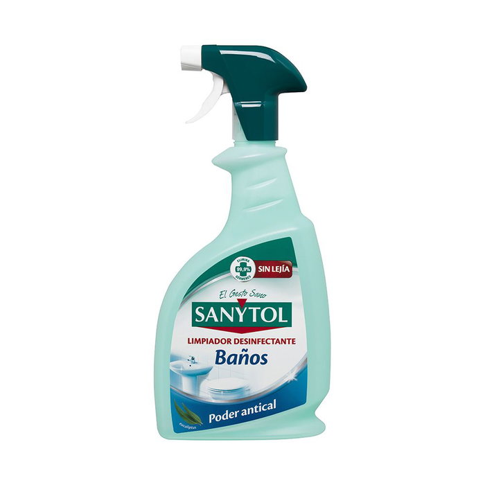 Sanytol Nettoyant Désinfectant Anticalcaire Salles de Bains 750 ml