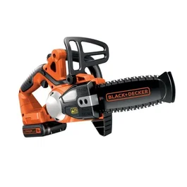 Black + Decker GKC1820L20-QW Tronçonneuse Élagueuse Électrique sans Fil 18V - 20cm - Batterie 2Ah + Chargeur - Jusqu'à 16 cm de diamètre