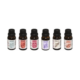 Atmosphera Set de 6 huiles essentielles pour diffuseur, 6 x 15 ml