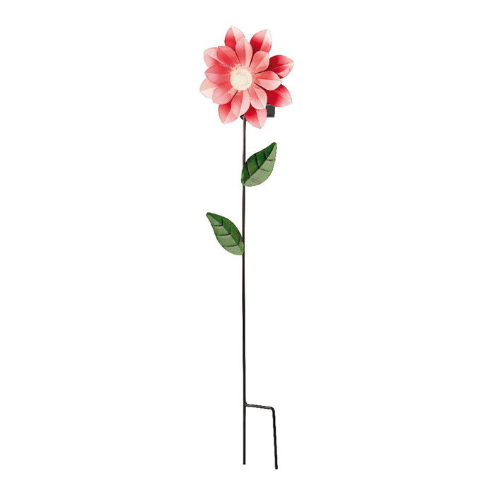 Lumineo Balise solaire en forme de fleur couleurs assorties 11 x 6 x 49,5 cm Lumineo Balise solaire en forme de fleur couleurs assorties 11 x 6 x 49,5 cm