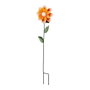 Lumineo Balise solaire en forme de fleur couleurs assorties 11 x 6 x 49,5 cm