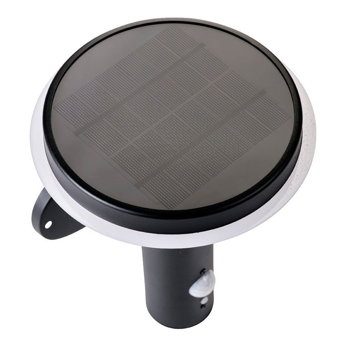 Lumineo Aplique solaire métallique 17,8x18,3x22cm 40 LEDs lumière chaude 75-600 lumens design envoyé aléatoirement