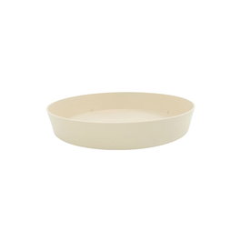 Plastiken Plaque d'injection ocre Ø 11 x 1,6 cm en polypropylène pour pots